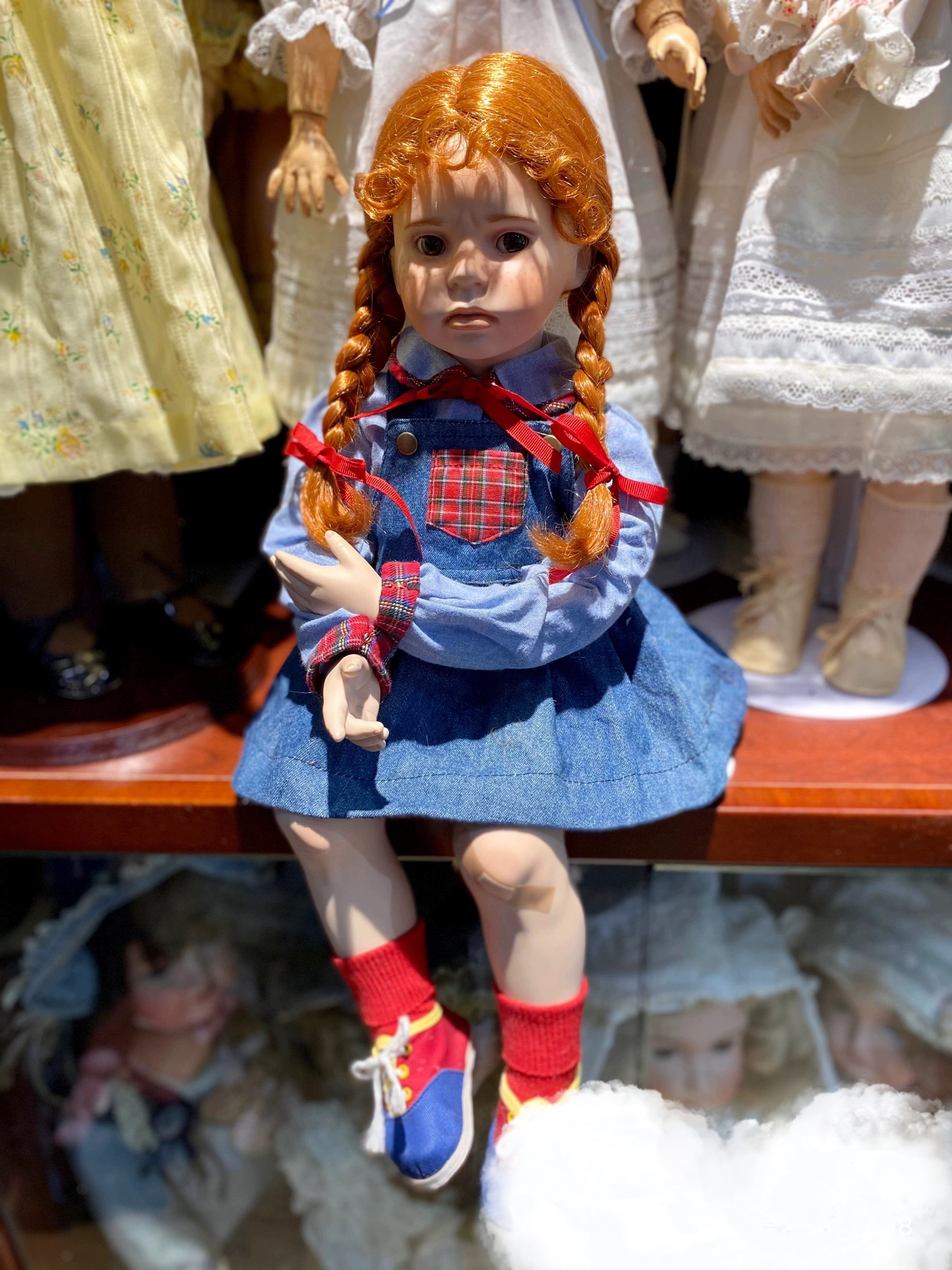 国外艺术家古董陶瓷娃娃，售出不退换，顺丰到付，当面验收。