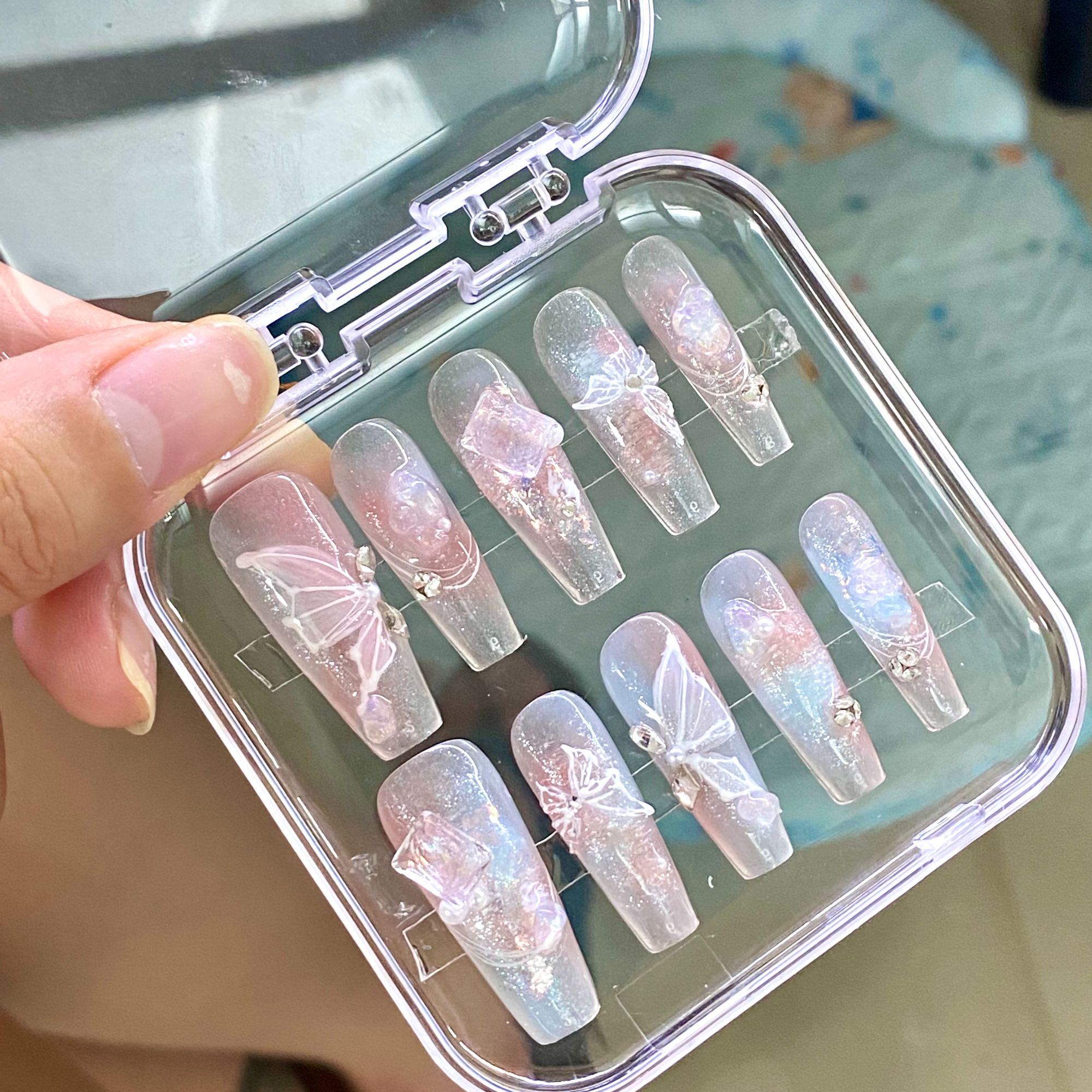 两单包邮一单补运费穿戴甲