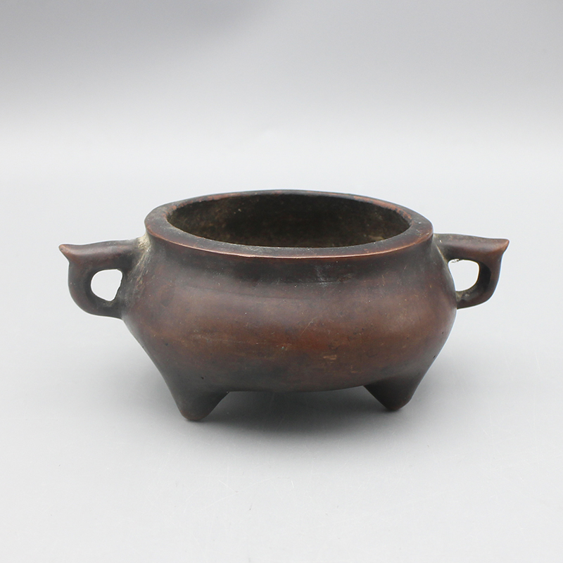 7023古陶瓷-清代铜香炉