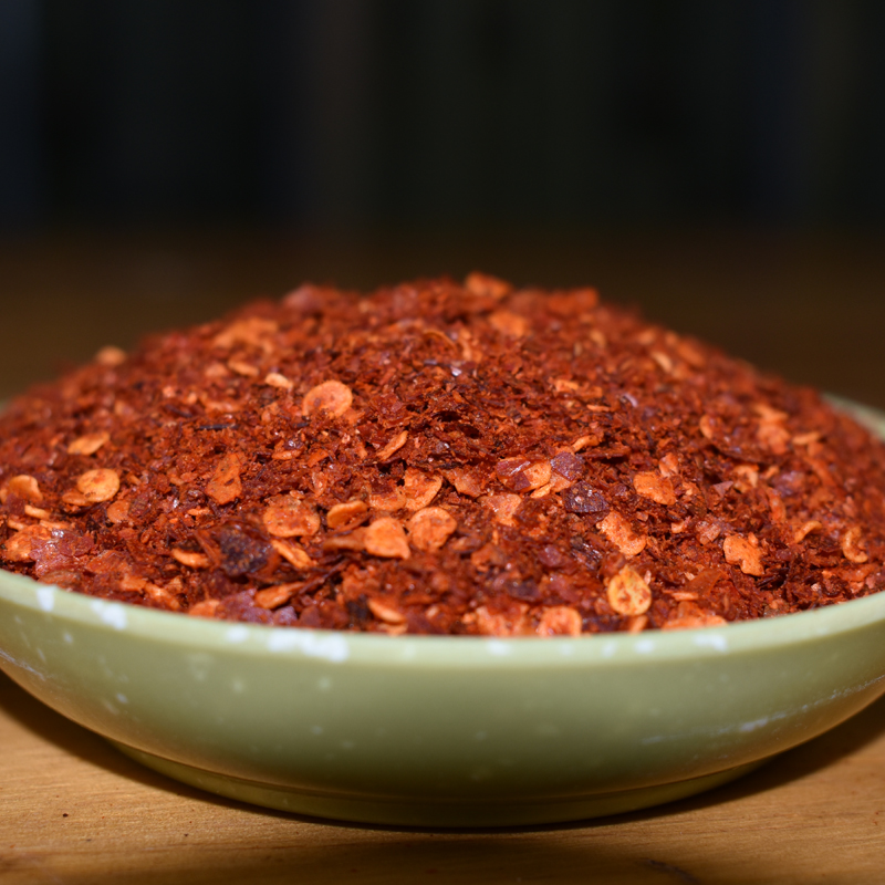 贵州本地辣椒面特产正宗特辣干辣椒粉油泼辣子调料中粗特细海椒面