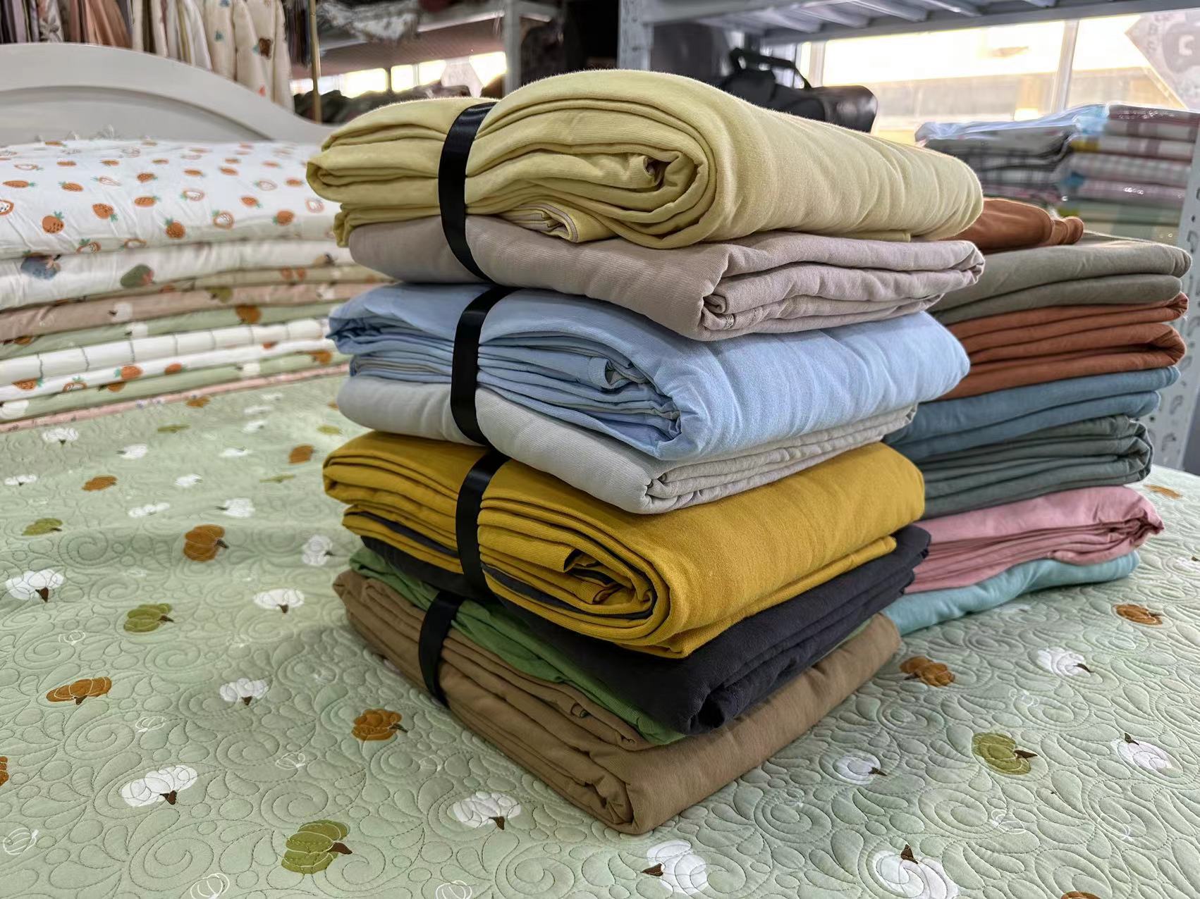 直播间床品布头孤品