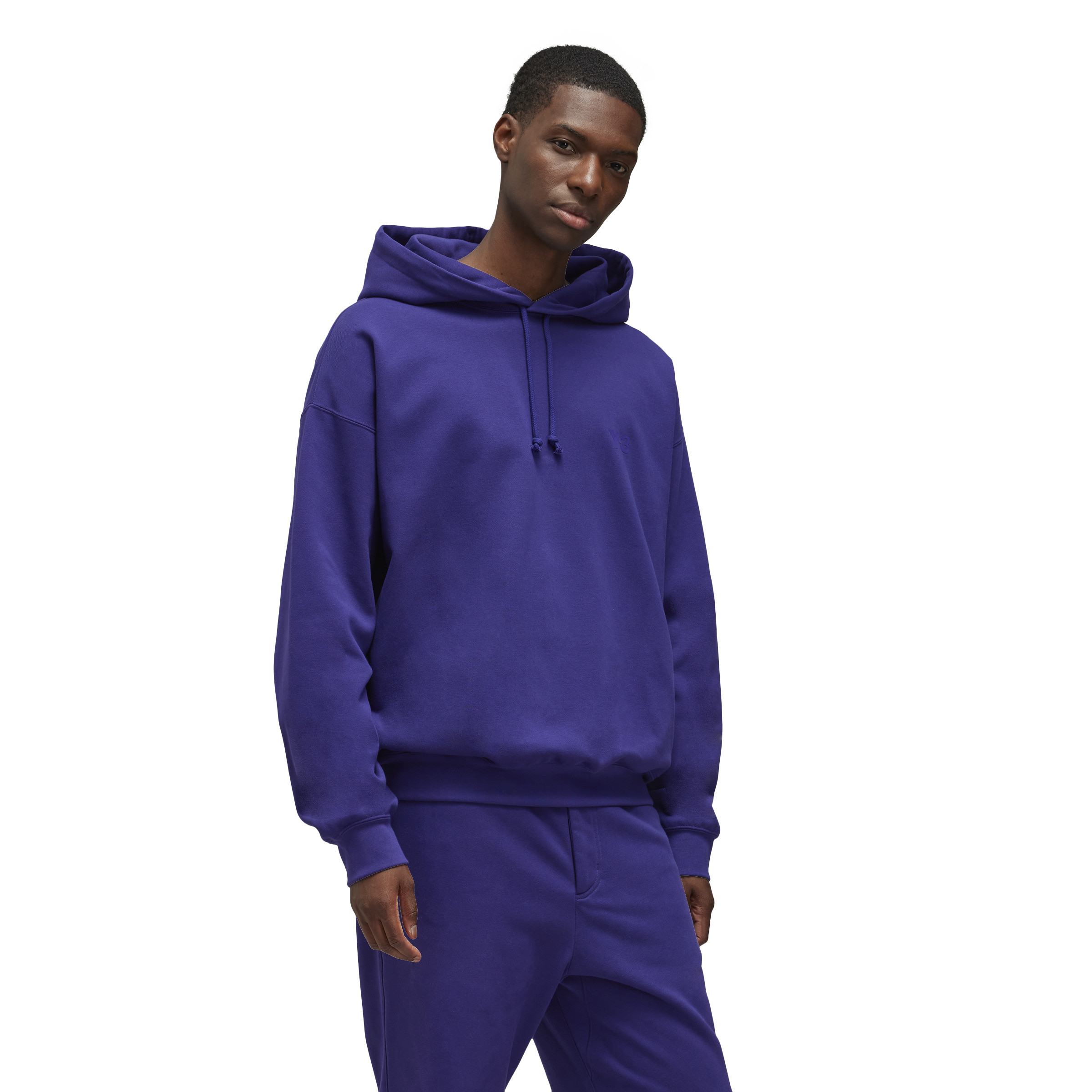 Y-3/Y-3（51-JD9816）紫色经典情侣款休闲运动连帽卫衣