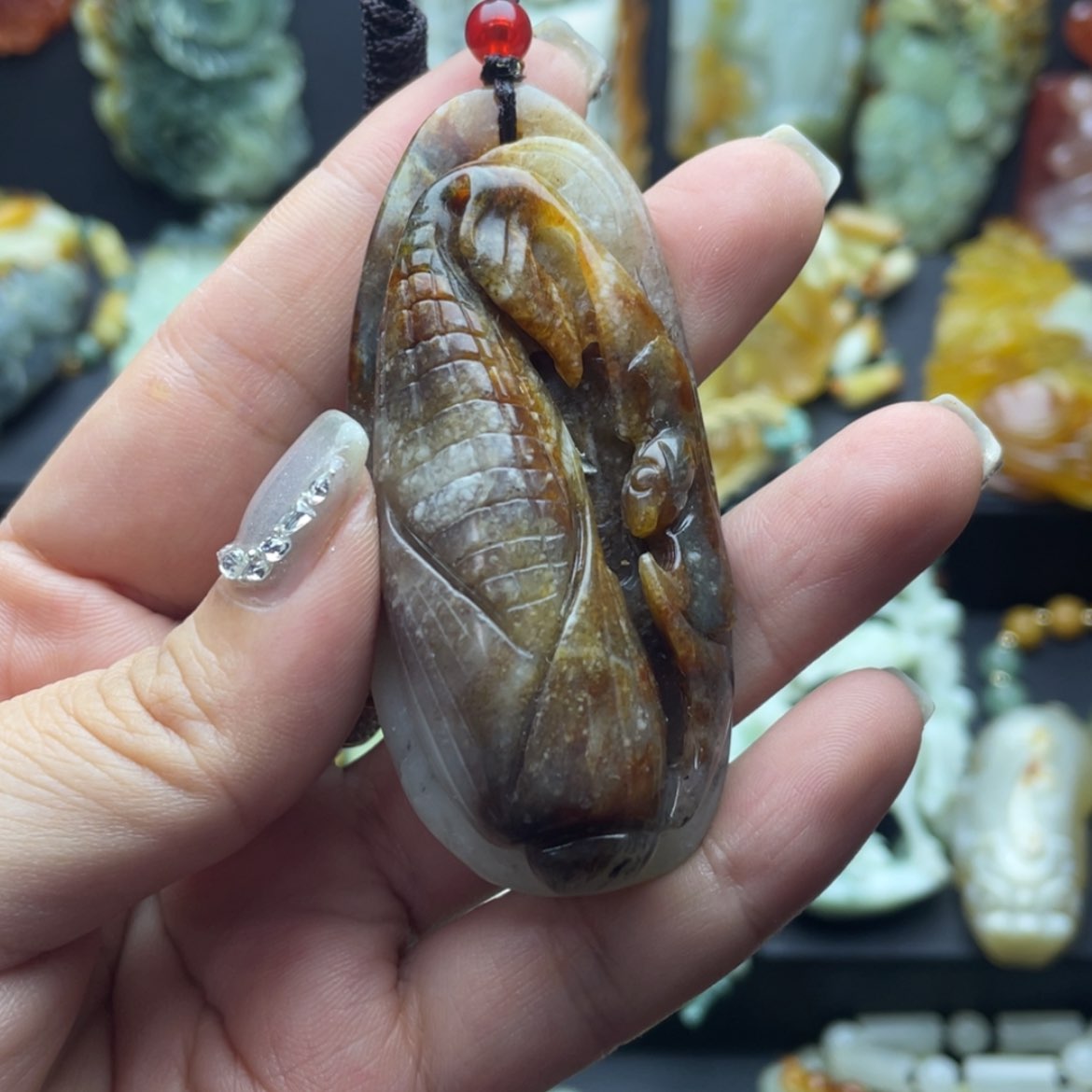 【闪购商品】蛇纹石玉颈饰未镶嵌