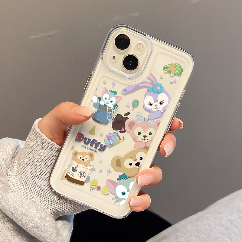卡通星黛露iphone15苹果手机壳14promax软13pro透明12高级11全包e