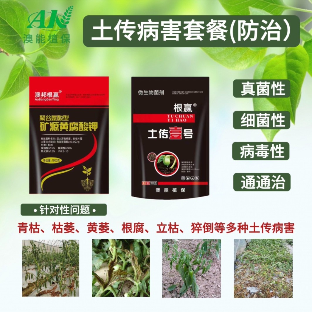 【特惠 根腐套餐】持效长治疗防治根腐青枯猝倒立枯角斑微生物生根
