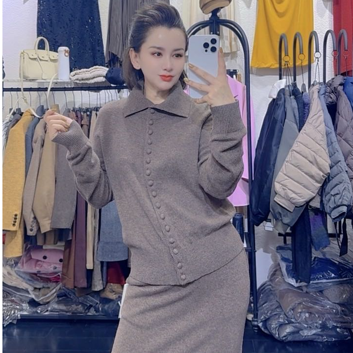 冬季套装欧美气质网红时尚休闲百搭宽松潮流设计师女士