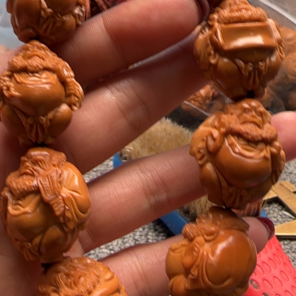 【闪购商品】橄榄核吊坠金*~