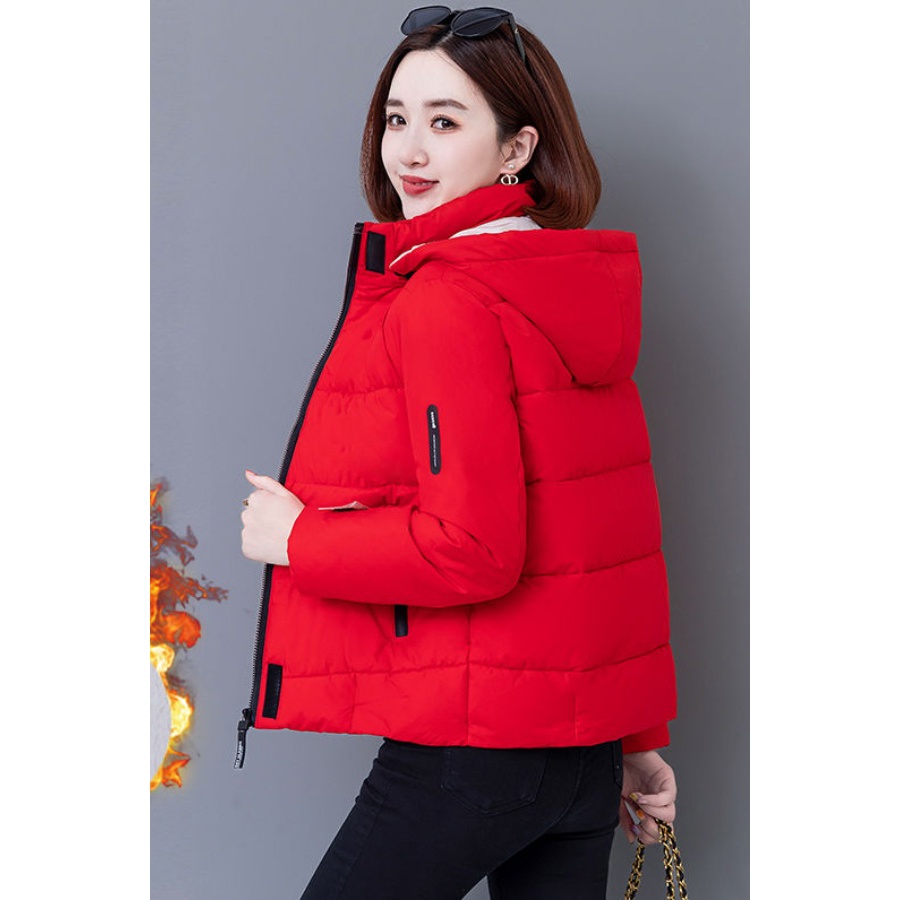 波司澄羽绒女短款冬季年新款时尚大气百搭小个子加绒加厚爆款外套