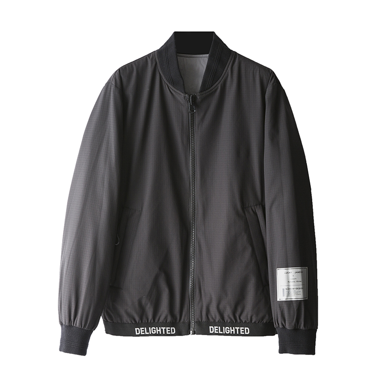 H品质男装男士冬季羽绒服棒球领保暖外套休闲百搭潮流上衣青年装