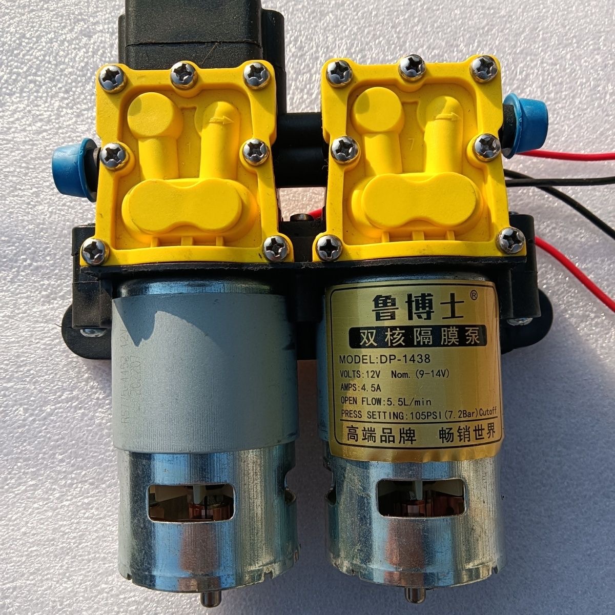 大流量双电机水泵