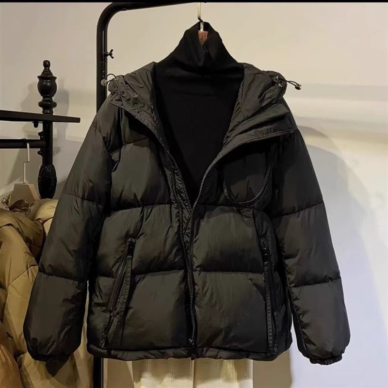 【年底放量】乐甄选羽绒服秋冬季韩版短款加厚保暖羽绒服女连帽外