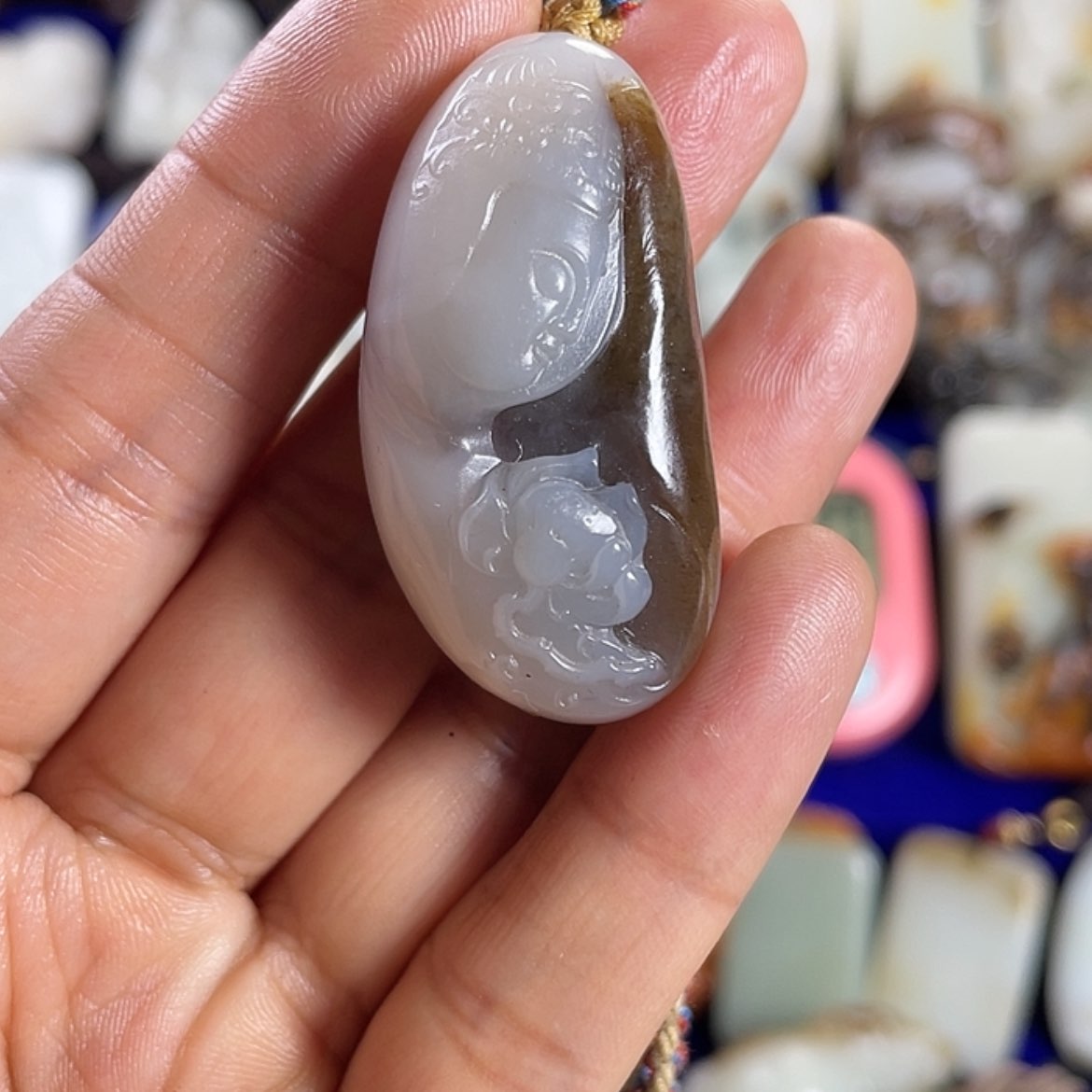 【闪购商品】和田玉颈饰未镶嵌新****站