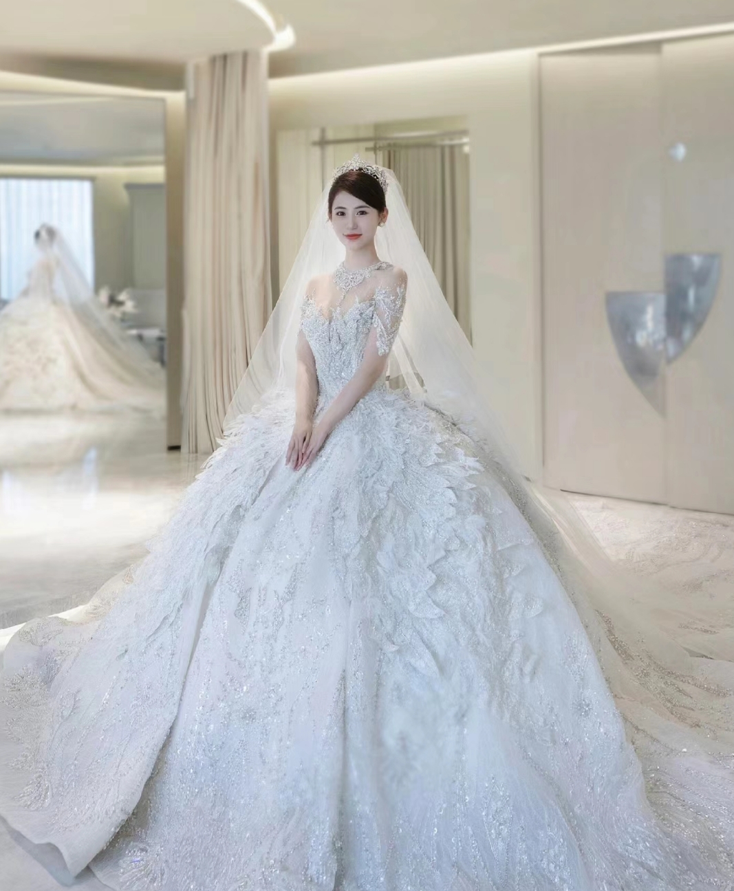 宫囍缔一婚纱  默认瑕疵  完美主义者慎拍  NO退NO换  运费自理