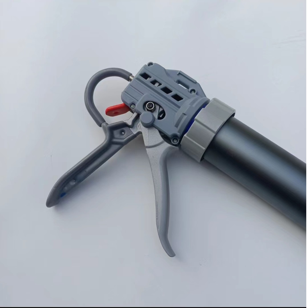 新款30轴省力胶枪 大行程胶枪自动断胶结构胶枪 两用胶枪 