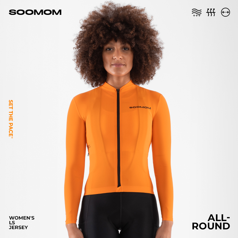 SOOMOM|ALL-ROUND女士公路车骑行长袖速盟骑行服A9