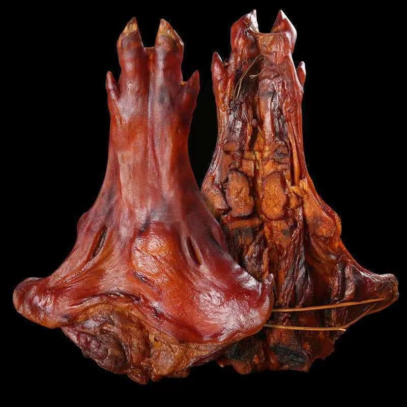 整只烟熏腊猪脚，整只发货 可切小块1斤-5斤