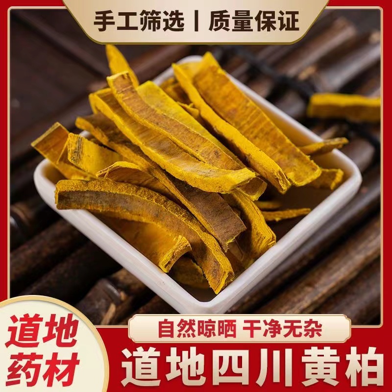正宗四川黄柏中药材树皮天然干货 黄芩无硫黄柏皮黄柏粉