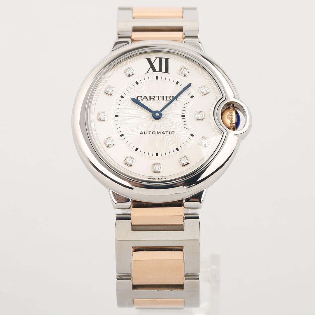 99新 Cartier/卡地亚 蓝气球we902031系列 单表原钻 表径36mm