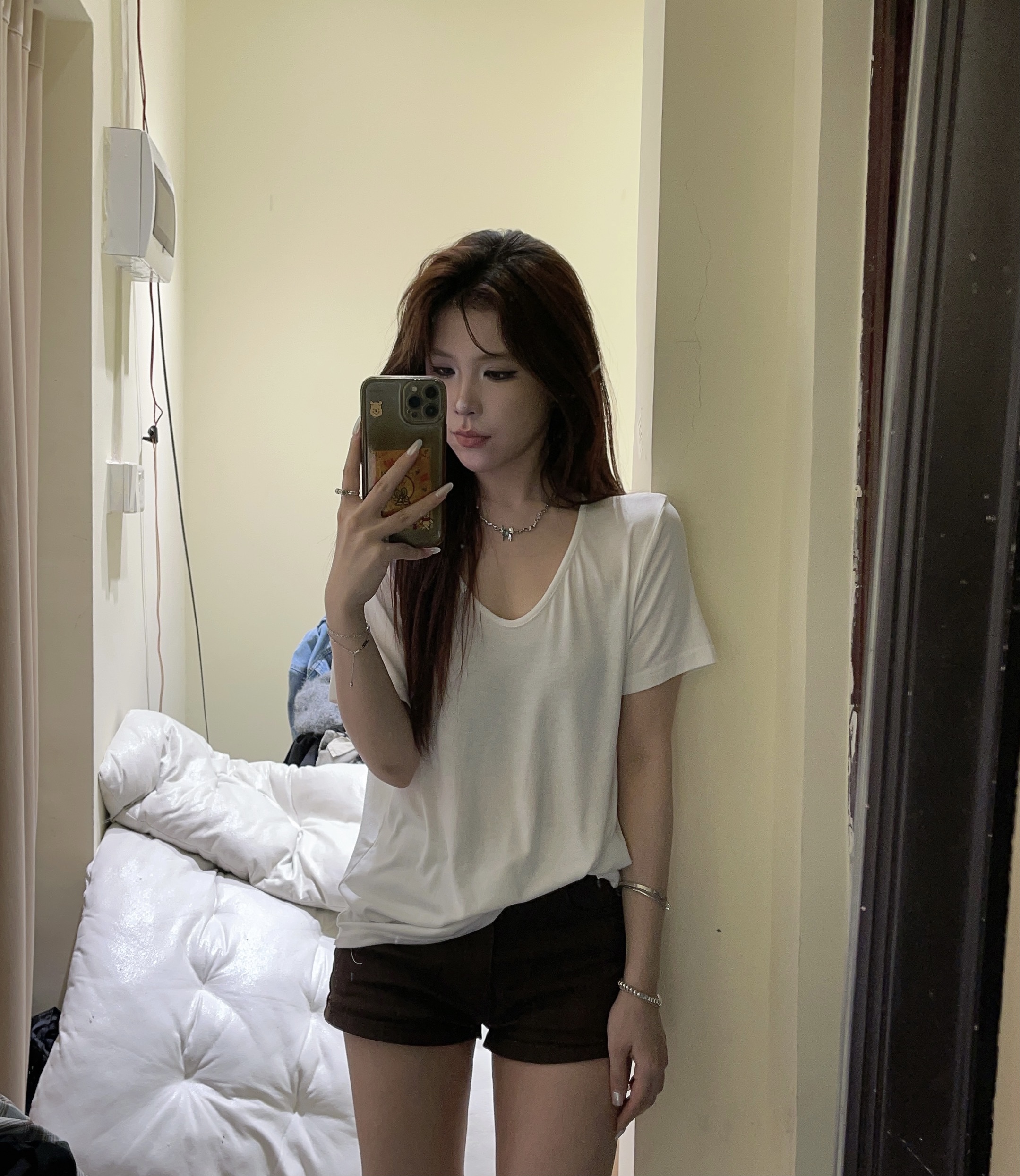 婷婷 春夏辣妹气质显瘦夏季复古扎染百搭