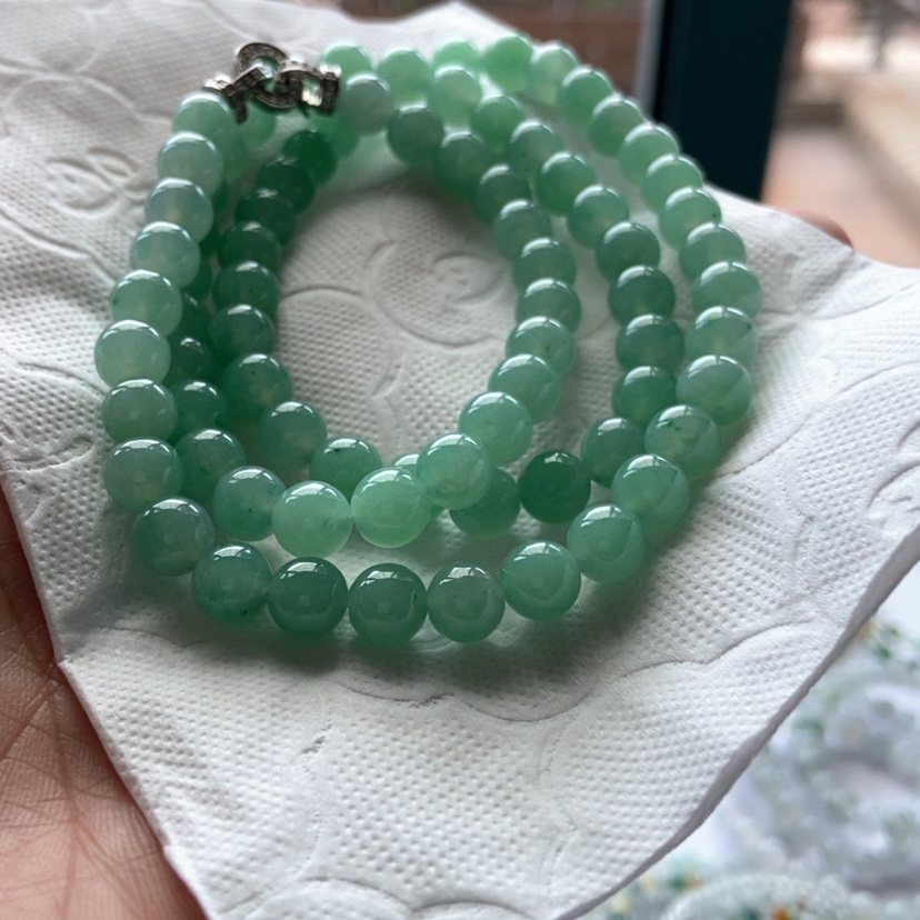 【闪购商品】翡翠手链未镶嵌嘻***嘻
