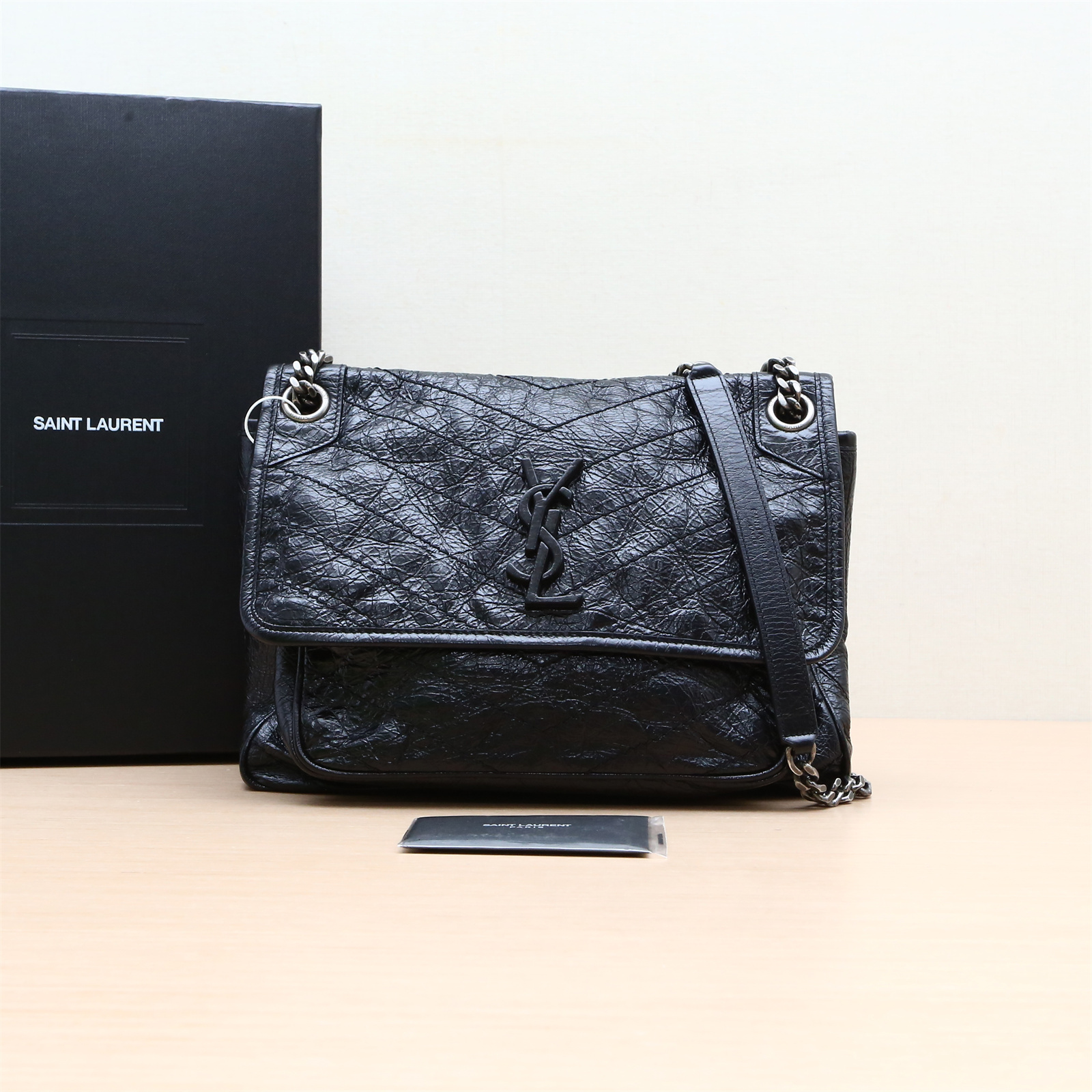 95新 YSL/圣罗兰 934817Niki 中号 单肩包
