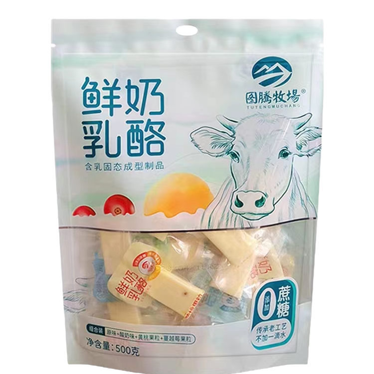 图腾牧场鲜奶乳酪组合装500g即食