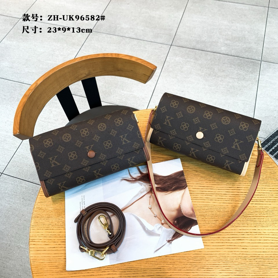 优库迪斯UK印花百搭时尚女包高档单肩包经典斜挎包96582