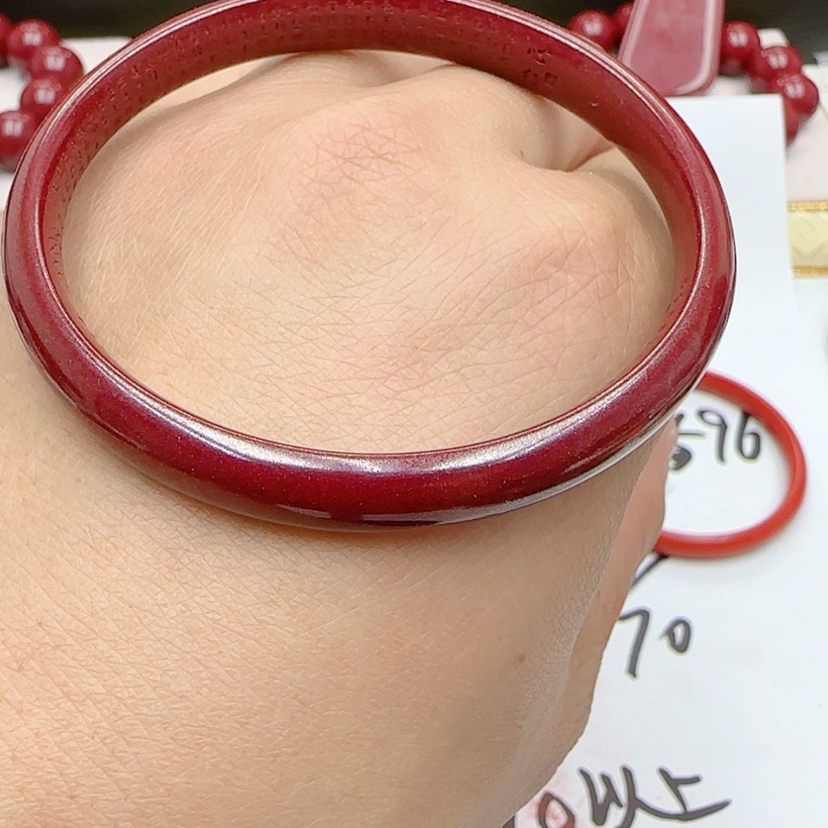 【闪购商品】翡翠紫金砂手镯未镶嵌