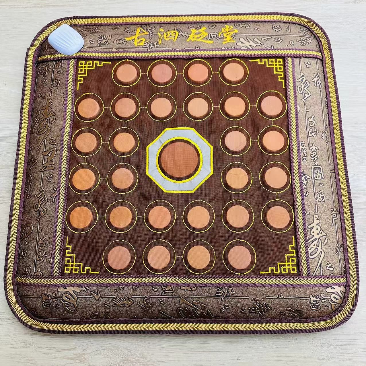 泗滨砭石 砭石坐垫加热座椅垫热敷车载方形坐垫