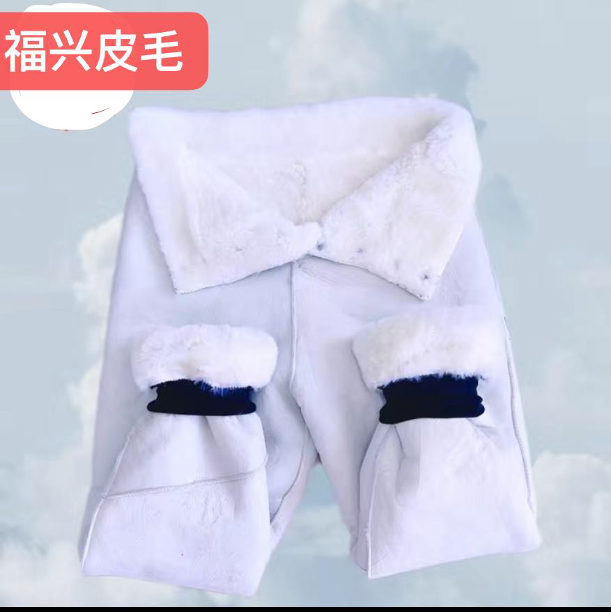 内穿羊皮裤内胆加厚保暖冬季