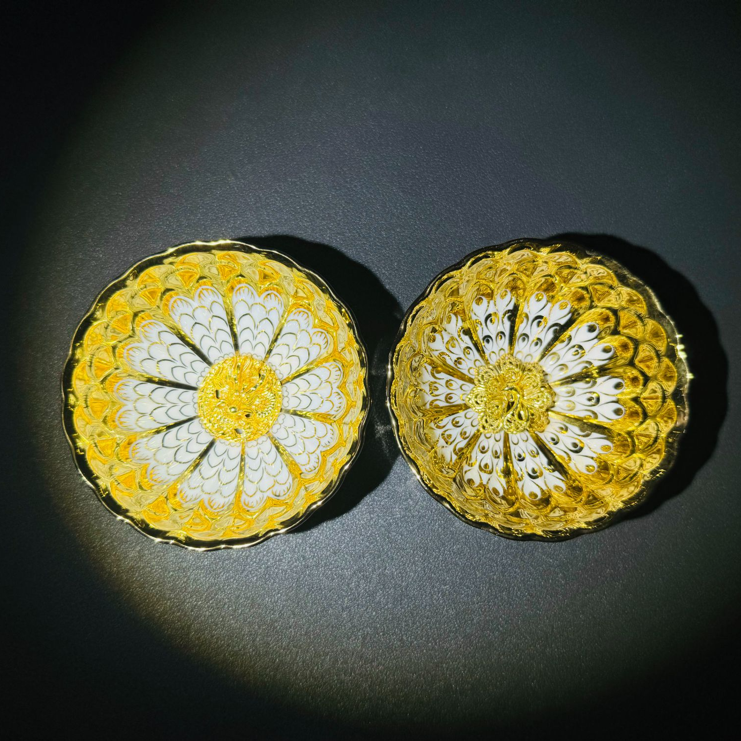 【闪购商品】高端茶器 金龙+金凤凰 对杯主人杯