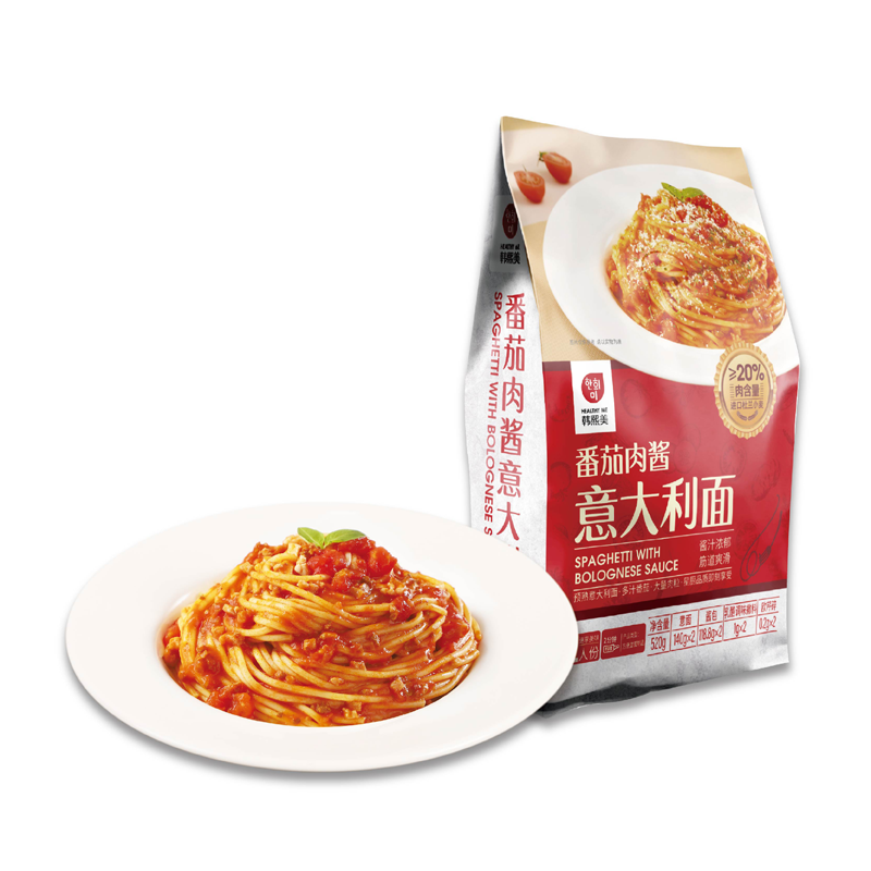 【家庭装】韩熙美意大利面纯正进口杜兰小麦儿童意面速食2人份