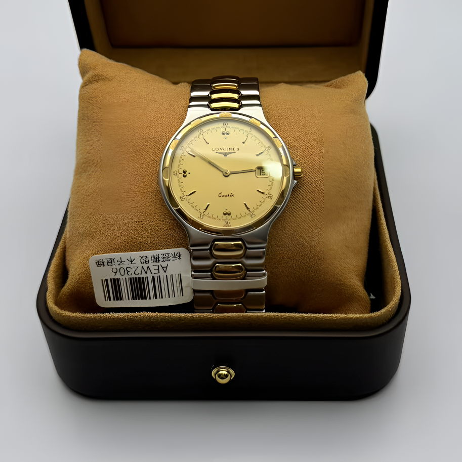 95新 Longines/浪琴 34mm石英表AEW2306康卡斯系列瑞士名表