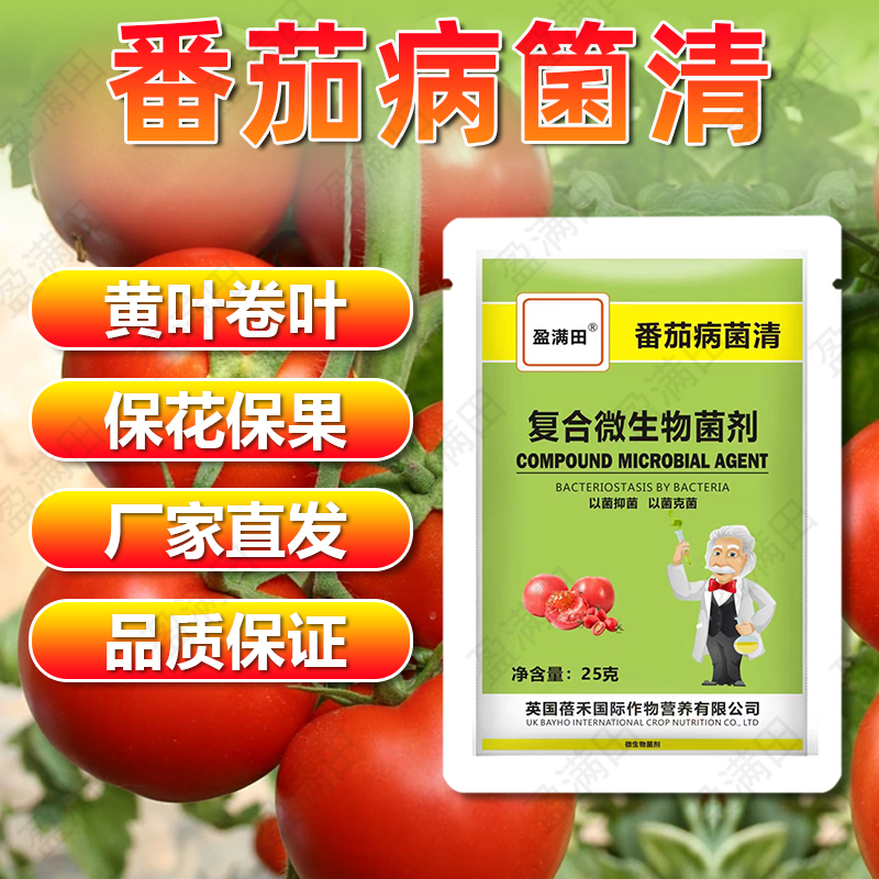 盈满田番茄病菌清西红柿专用早晚疫炭疽白粉病溃疡黄叶枯萎商品图
