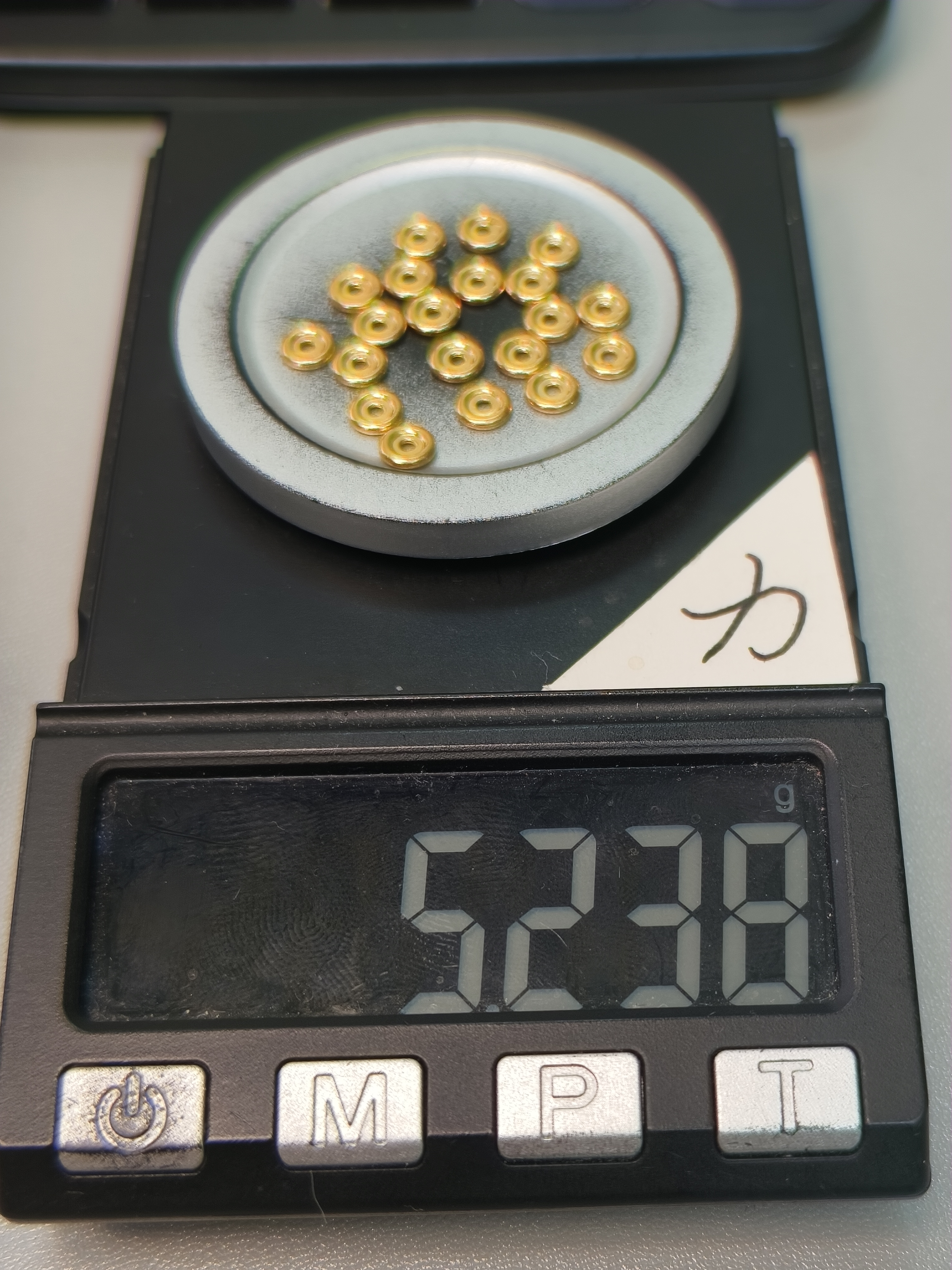 足金999车轮隔片5