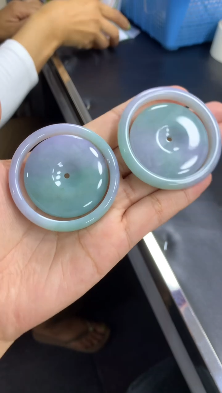 【闪购商品】定制翡翠未镶嵌多样性发一件子母扣#288元不支持退换