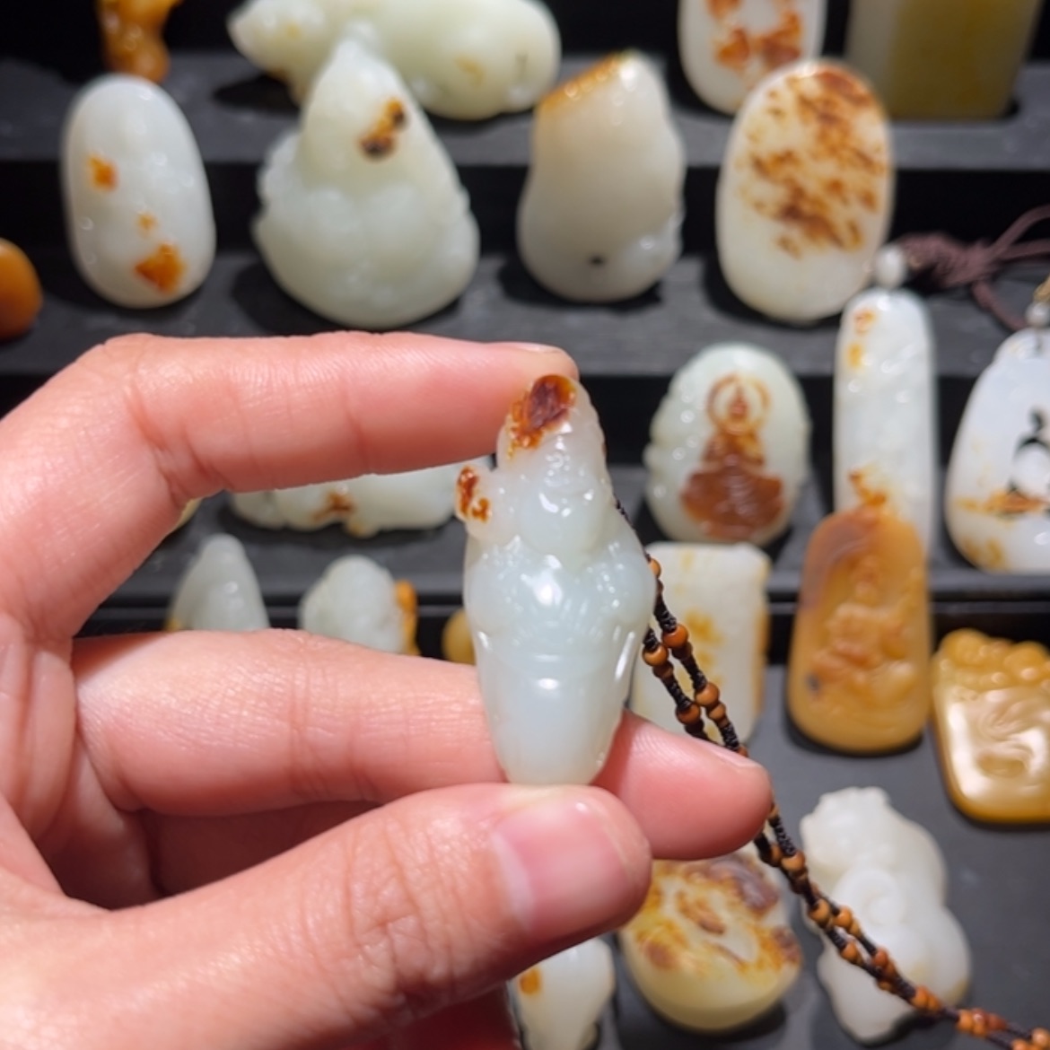 【闪购商品】和田玉颈饰未镶嵌门*