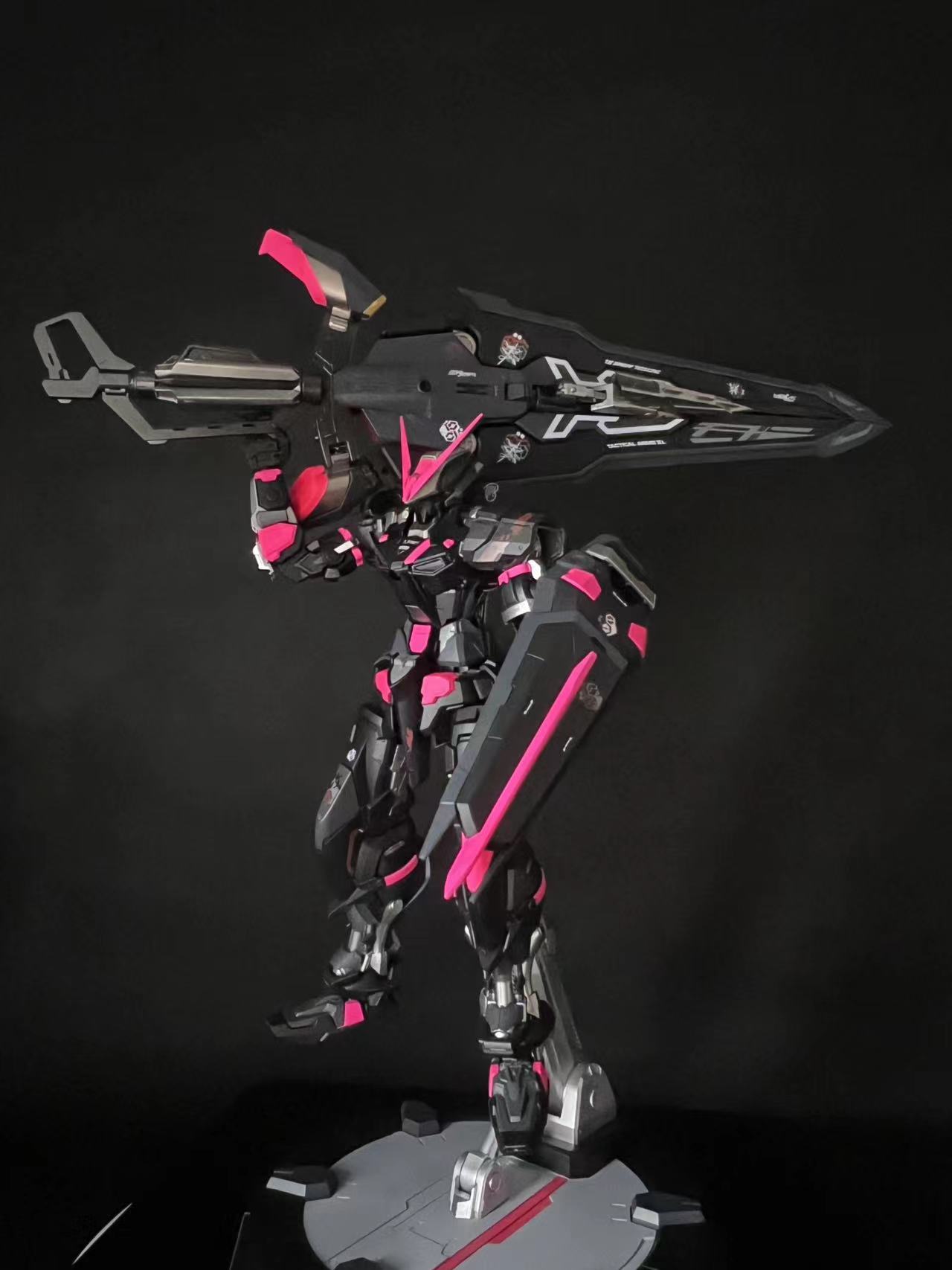 喷涂成品尼尔森PG1:60 红侍鬼红异端2.0 拼装模型带四刀飞行背包