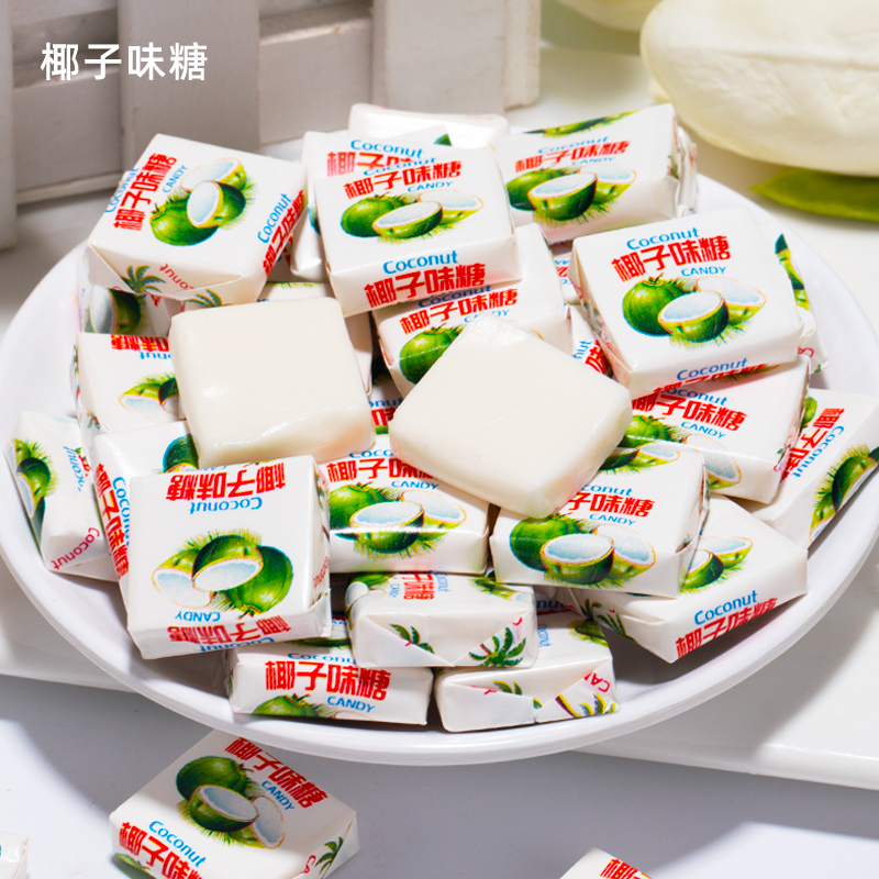 椰子味糖办公室休闲儿童网红新鲜零食小吃休闲食品网红爆款
