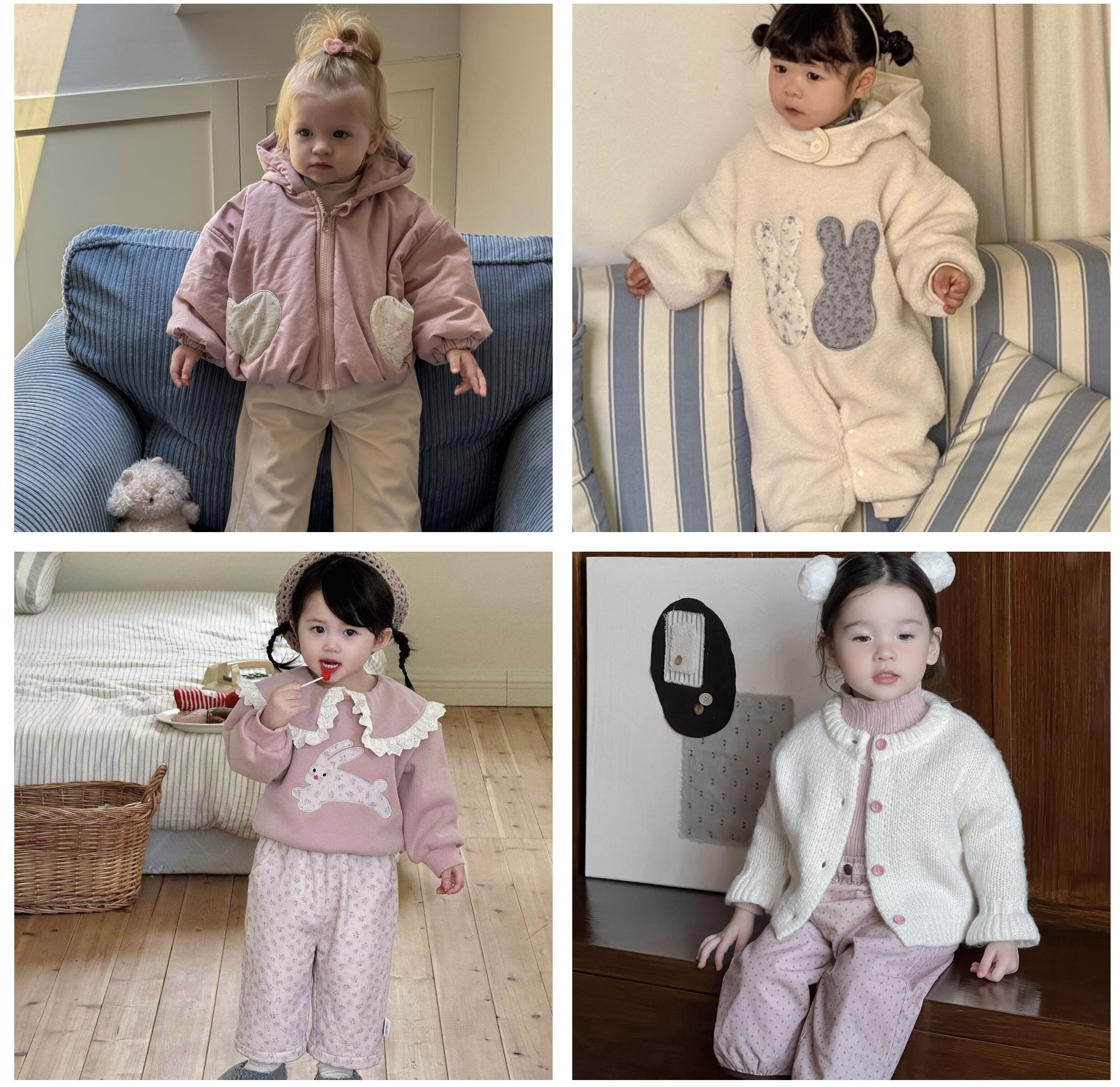 儿童百搭时髦女宝洋气舒适休闲套装秋冬加绒套头