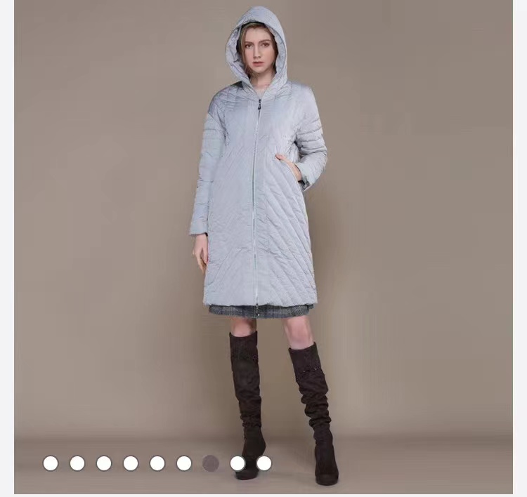 欧版女装中长款时尚外套