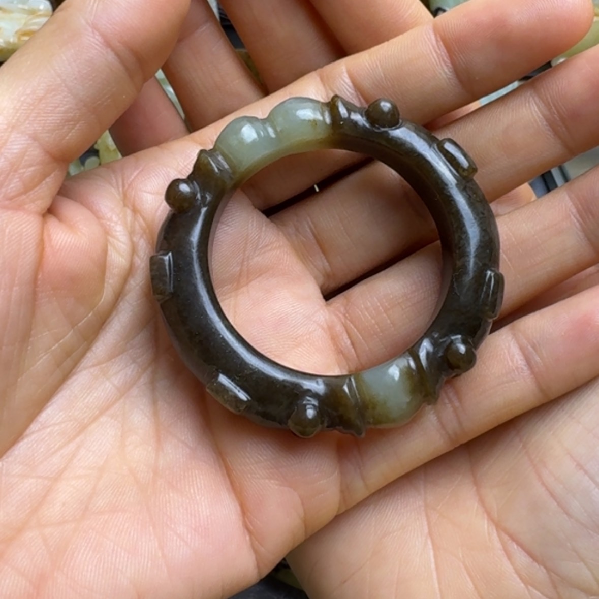 【闪购商品】和田玉（糖玉）颈饰未镶嵌涅**生