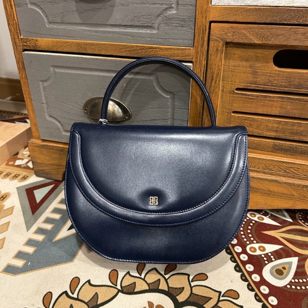 95新 Givenchy/纪梵希 纪梵希蓝色手提包/95新
