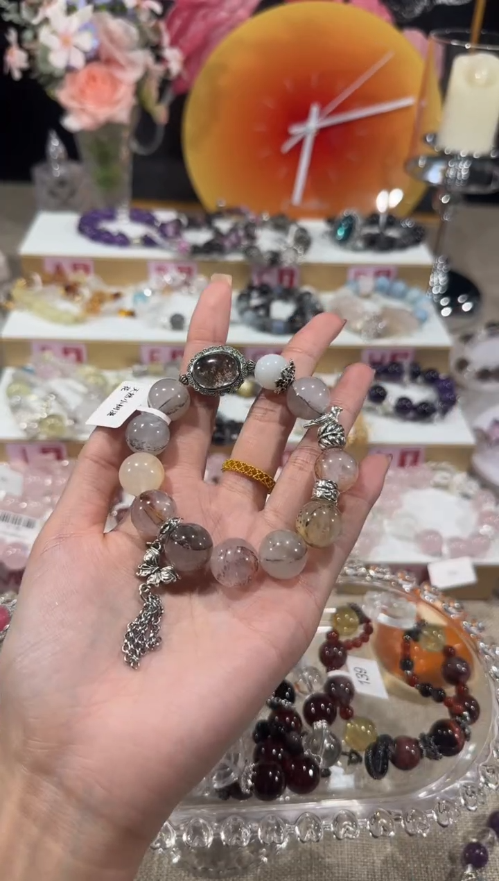 【闪购商品】水晶手链未镶嵌多样性发货发其一颜色微差