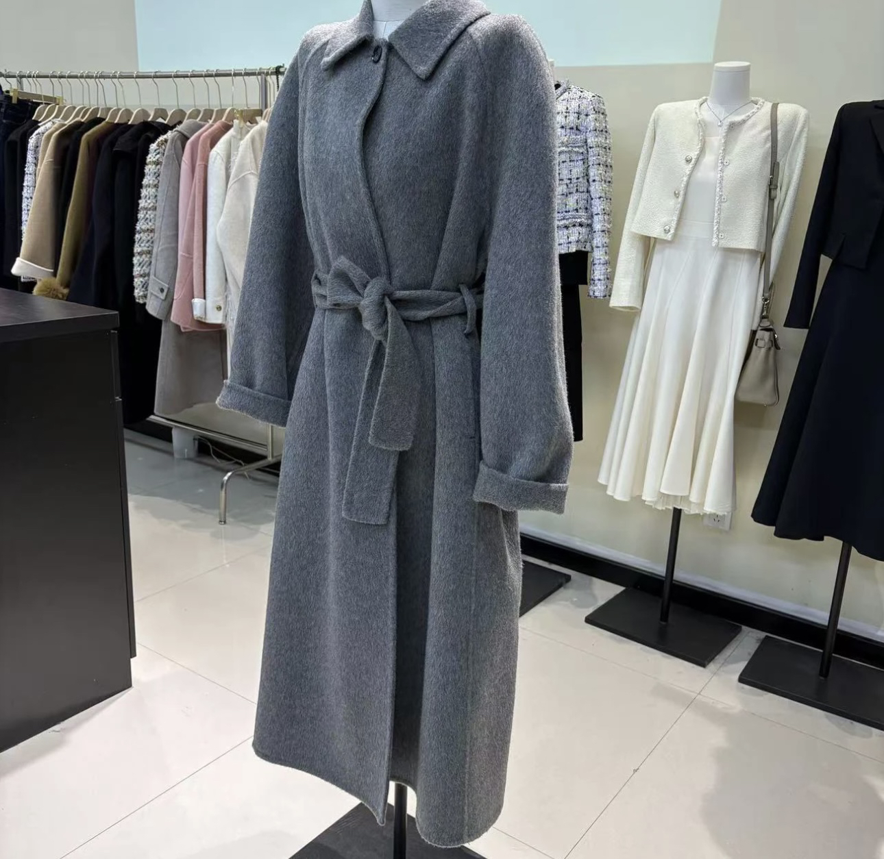 【直播间爆款必入】｜加厚款一粒扣大衣