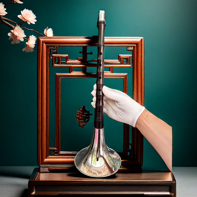 厂家直销 六孔笛子唢呐乐器 普及 D调笛子指法专用唢呐 到手即用