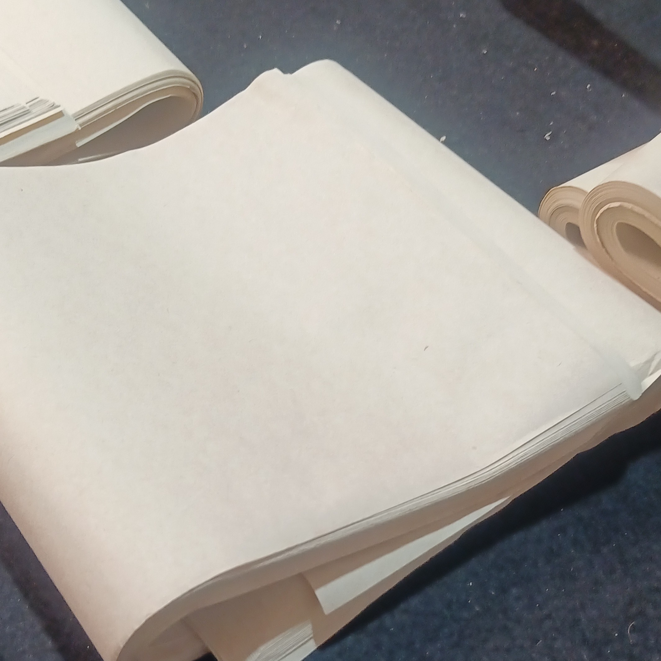 25X80手工楮皮宣纸小刀头练习创作临帖100张