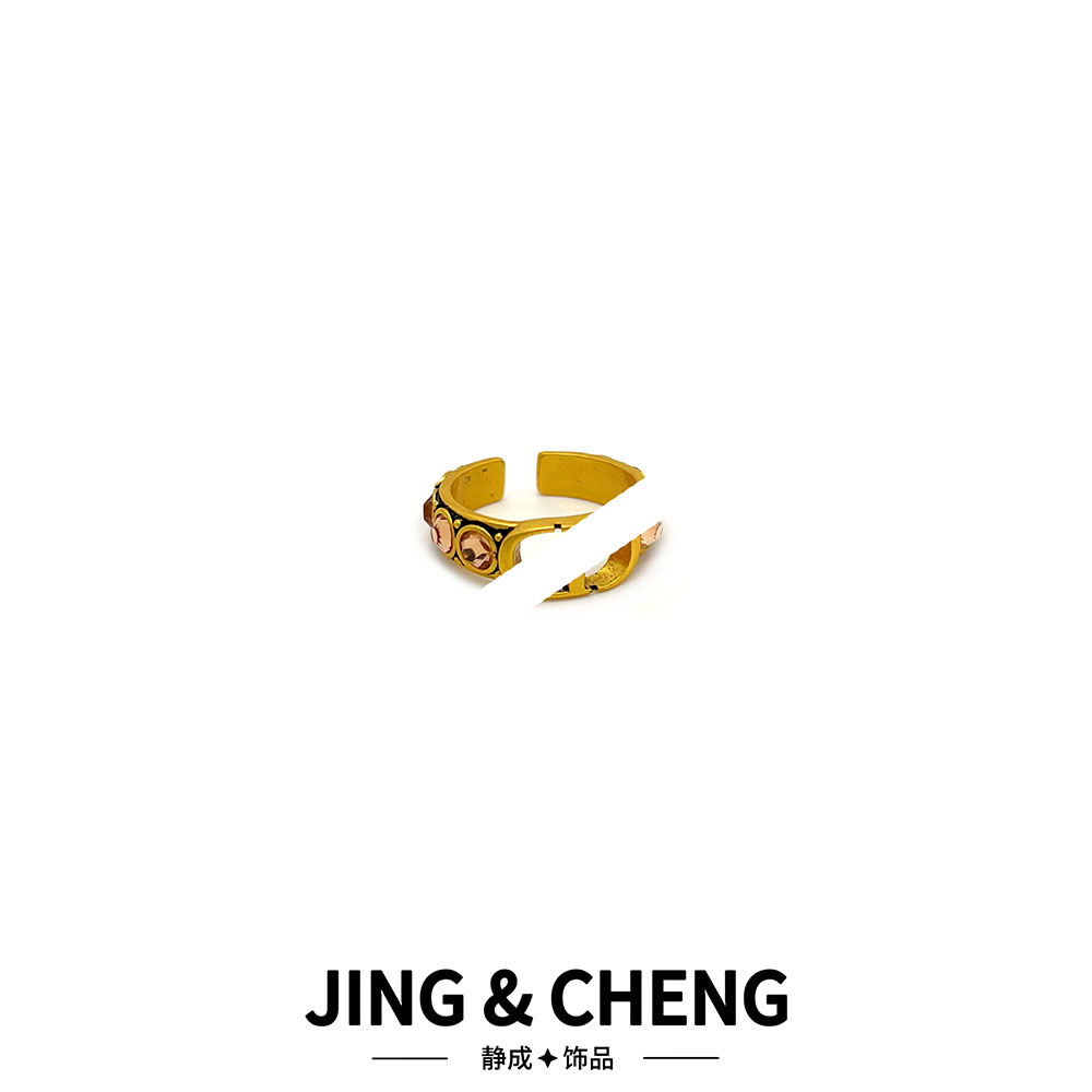 ✦CD开口戒✦JCF22复古高级气质时尚优雅戒指