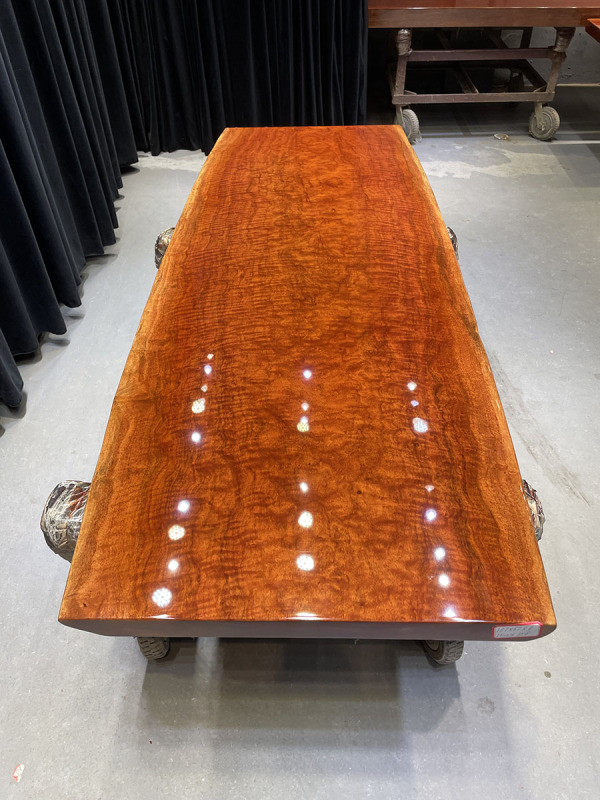 无品牌刚果木大板 自然边 177*72*8 不包邮