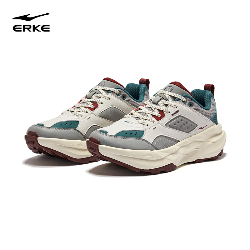 鸿星尔克老爹鞋新款厚底休闲鞋子潮流运动-51124402221-qw-ah